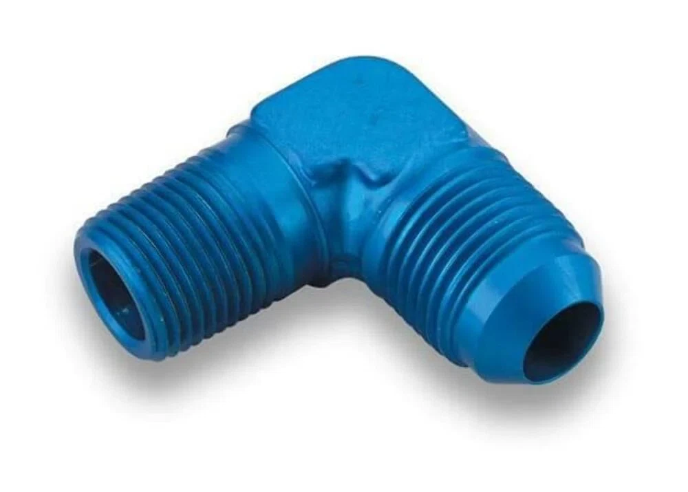Earls 90 Degree Elbow Male AN -8 to 3_8 NPT - 982208ERL